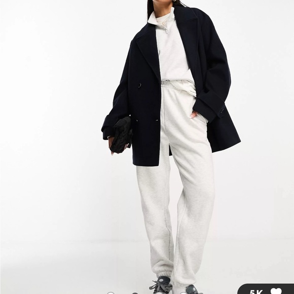 ASOS Design melton pea coat - Picture 8 of 8